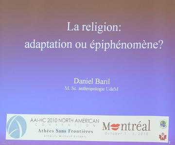 Daniel Baril's Presentation, 2010-10-02