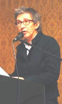 Louise Mailloux at the podium, 2010-10-01